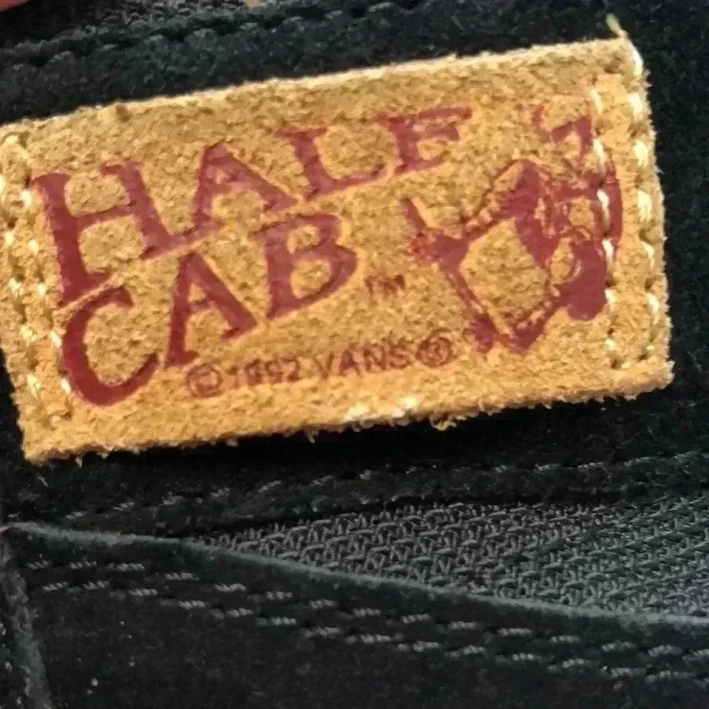 Vans Half Cab Steve Cabellero’s pro model black/white/tan suede skateboard shoe